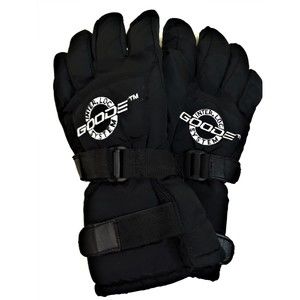 Goode Inter Loc System Black Ski Snowboarding Water Ski Gloves Mens Size Small